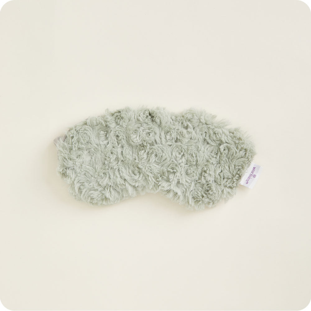 Curly Sage Green Eye Mask Warmies