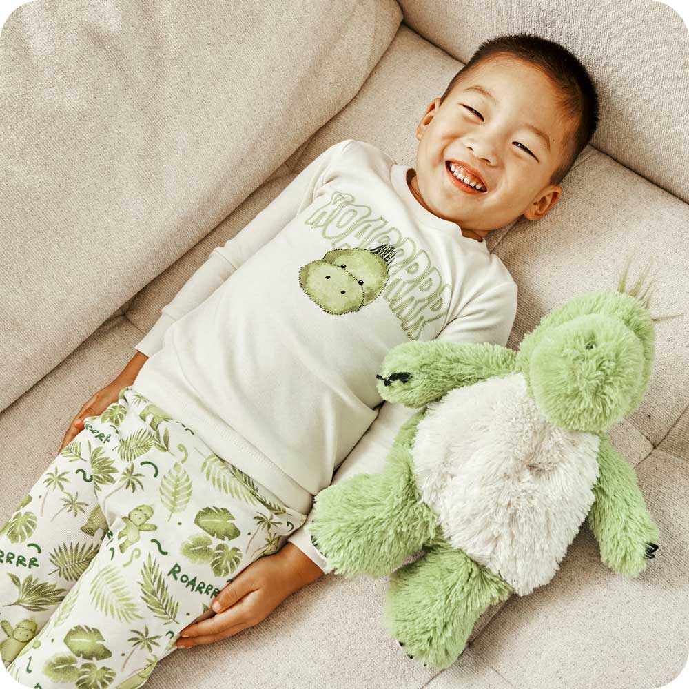 Dinosaur 100% Cotton Long Pajamas