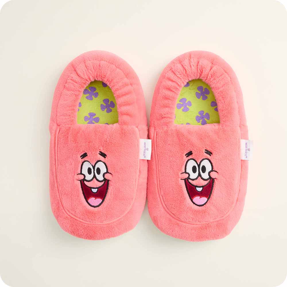 Patrick Star Heatable Slippers Warmies