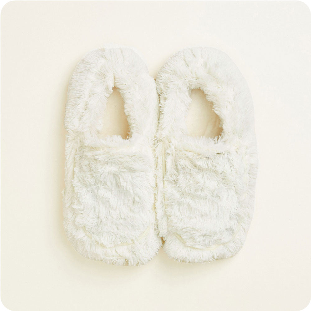 Cream Heatable Slippers Warmies®