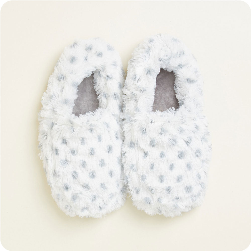Snowy Heatable Slippers Warmies®