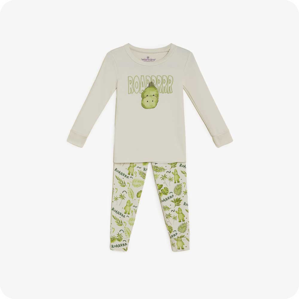 Dinosaur 100% Cotton Long Pajamas