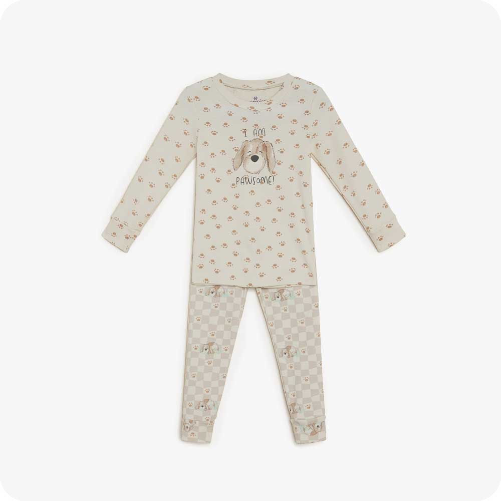 Puppy 100% Cotton Long Pajamas