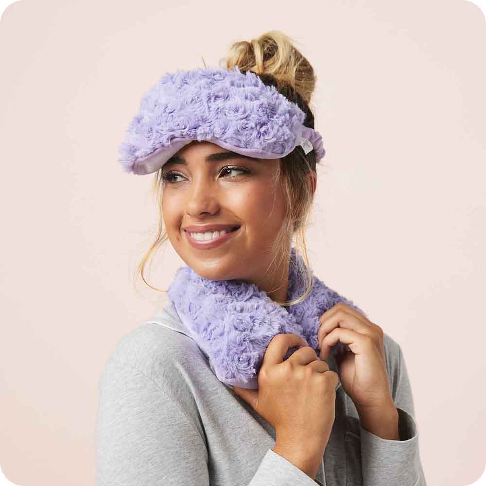 Curly Purple Neck Wrap Warmies
