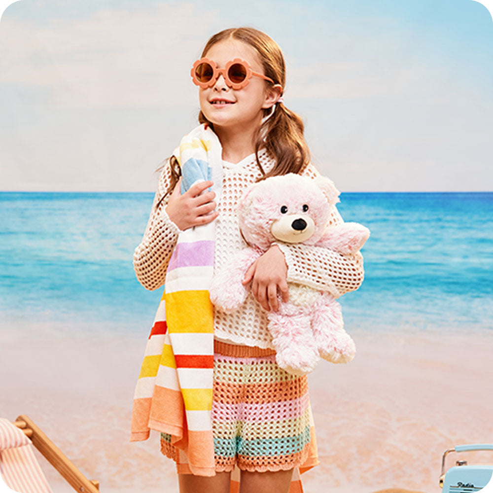 Pink Marshmallow Bear Warmies