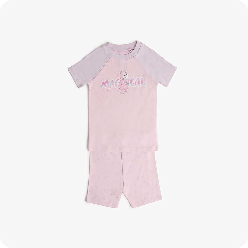 Unicorn Shorties Pajamas